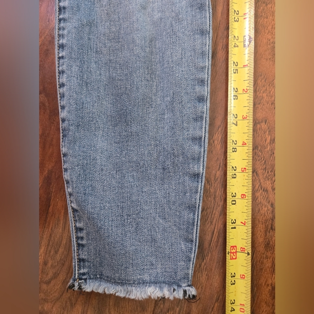 Kut From The Kloth Raw Hem Skinny Jean Size 8 - Picture 9 of 10
